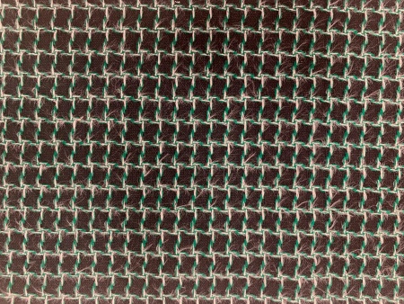 Ткань пальтовая Букле Жаккард SH 2045#3 мультиколор черный-зеленый