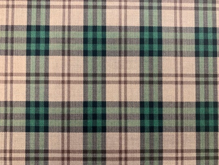 Костюмная клетка КТ 2100#62 зеленая