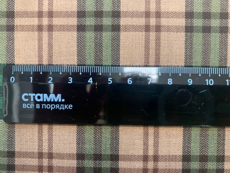 Костюмная клетка КТ 2100#62 зеленая