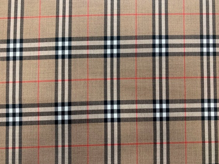 Костюмная клетка КТ 2100#58 бежевая