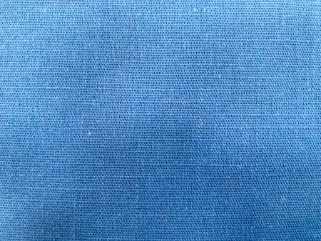 Имитация льна из хлопка К 389#929 лазурный голубой