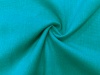 Имитация льна из хлопка К 389#15 бирюзово-синий